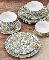 Pfaltzgraff Vibrant Garden 12-Pc. Dinnerware Set, Service for 4