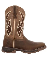 Georgia Boot Men's Carbo-Tec Flx Alloy Toe Pull-on with InsulKul Work