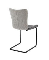 Pair of Metro Mix Cantilever Chairs for Contemporary Dining Room Seating