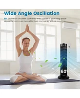 Fan task 35W 28 Inch Quiet Bladeless Oscillating Tower