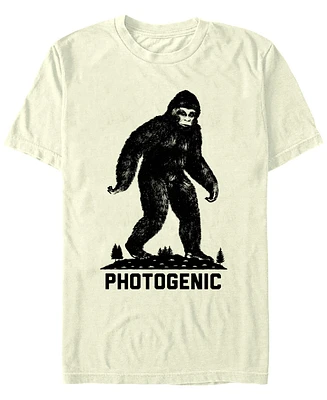 Fifth Sun Men's Photogenic Bigfoot Short Sleeve T-Shirt