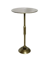 Iron Round End Table for Living Room or Bedroom Decor