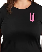 Hybrid Apparel Plus Wicked All About Popular Graphic T-Shirt