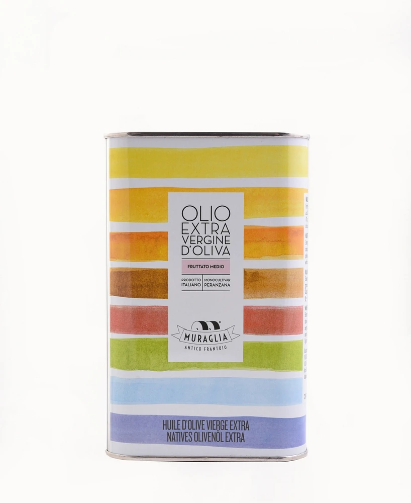 Zia Pia Peranzana Extra Virgin Olive Oil Tin