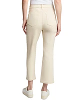 Jones New York Petite High-Rise Cropped Kick-Flare Jeans