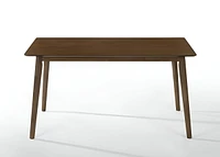 Rectangular Solid Wood Dining Table – Family Size, Heirloom Quality