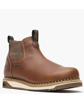 Georgia Boot Men's Amp Lt Wedge Waterproof Chelsea Work