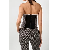 WeWoreWhat Women's Strapless Corset