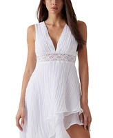 Guess Women's Sleeveless High-Low Danny Dress