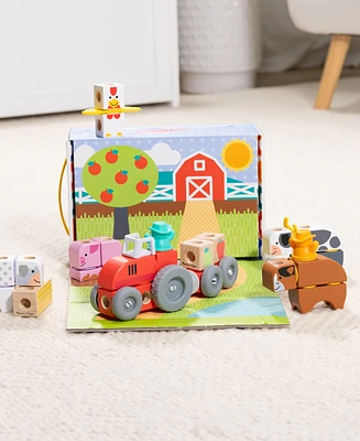 Melissa and Doug Blockables Farm Play Set