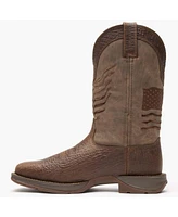 Durango Men's Rebel by Distressed Flag Embroidery Western Boot