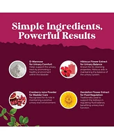 Urinary Tract Support Supplement | High Potency D-Mannose with Cranberry Juice Powder & Dandelion for Urinary Tract Health | 30ct