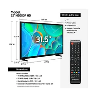 32" Class H6000F Series Hd Smart Led Tv - UN32H5000FFXZA