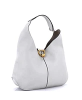Pre-Owned Salvatore Ferragamo Gancini Margot Hobo Leather