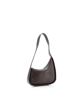 Pre-Owned The Row Half Moon Shoulder Bag Leather