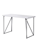 Ergonomic Computer Desk with Keyboard Tray and Monitor Stand