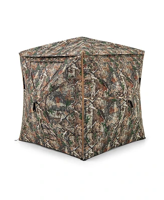 5-in-1 Detachable Hunting Blind for 2-3 People with Skylight