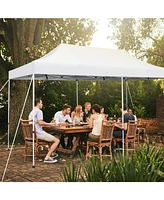 10 x 20 Feet Outdoor Pop-Up Patio Folding Canopy Tent