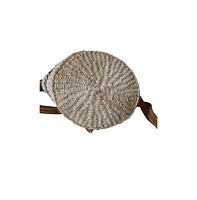 Peace Micro Handmade Sisal Crossbody Bag