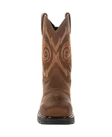 Georgia Boot Men's Carbo-Tec Lt Steel Toe Waterproof Pull On Work