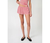 WeWoreWhat Women's Knit Pull On Hot Short