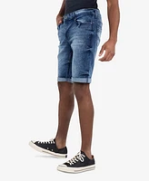 Cultura Men's Roll Up Denim Shorts