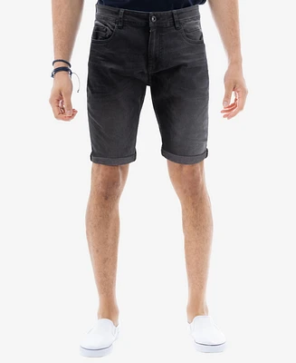 Cultura Men's Roll Up Denim Shorts