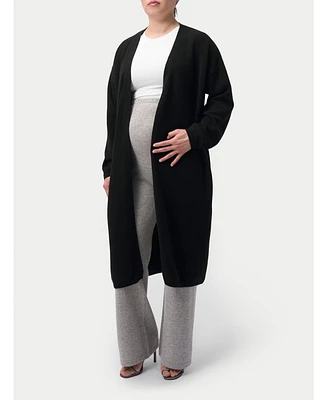 Gobi Cashmere Maternity Long Robe