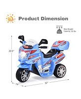 6 V 3 Wheels Kids Ride on Motorcycle