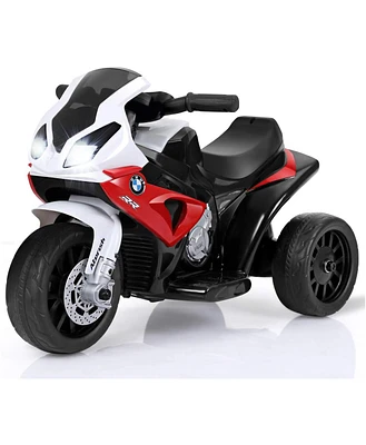 6V Kids 3 Wheels Riding Bmw Licensed Electric Motorcycle