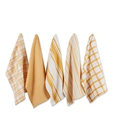 Design Imports Everyday Basic Woven Dishtowel, Set of 5