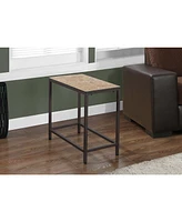 Tile-Top End Table – Stylish Side with Ceramic Inlay for Living Room or Hallway