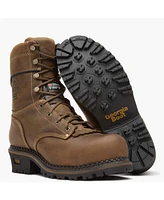 Georgia Boot Men's Amp Lt Logger Composite Toe Insulated Waterproof Work