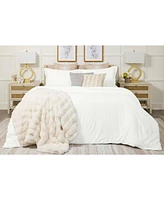 Cosy House Collection 100% Bamboo Viscose - Duvet Set - Cooling, Breathable, Silky Soft
