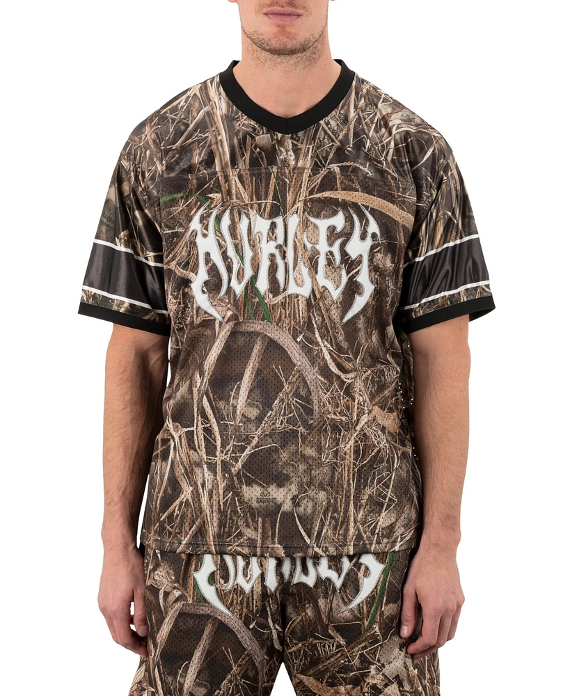 Hurley Men's Realtree Blitz Short Sleeve Jersey T-Shirt