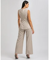 Pietro Brunelli Maternity Bow String Closure Tailored Darcy Vest