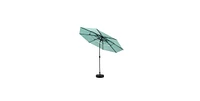 Mondawe Aluminium 10ft 3 Tier Auto-tilt Outdoor Patio Umbrella
