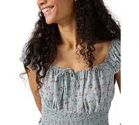 Levi's Women's Yara Printed Crepe Mini Dress