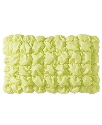 Dkny Puffer Stitch Decorative Pillow, 14" x 24"