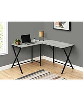 55" L-Shaped Office Desk Ergonomic Design with Plenty of Room