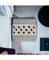 Comfortable Cotton Ottoman for Lounge Areas and Relaxation