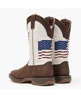 Durango Men's Rebel by Distressed Flag Embroidery Western Boot