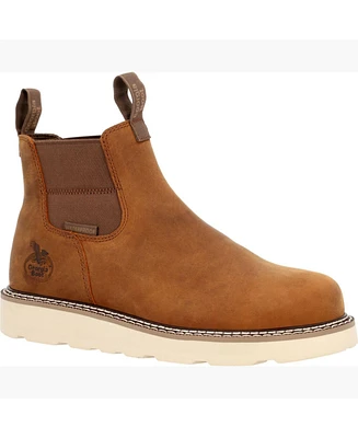Georgia Boot Men's Core 37 Wedge Waterproof Chelsea Work