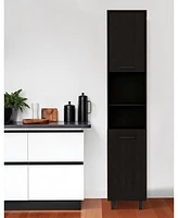 Modern Pantry Cabinet with Five Shelves for Kitchen Storage and Organization