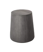 Handcrafted Solid Wood Round End Table – Durable and Elegant for Home Decor