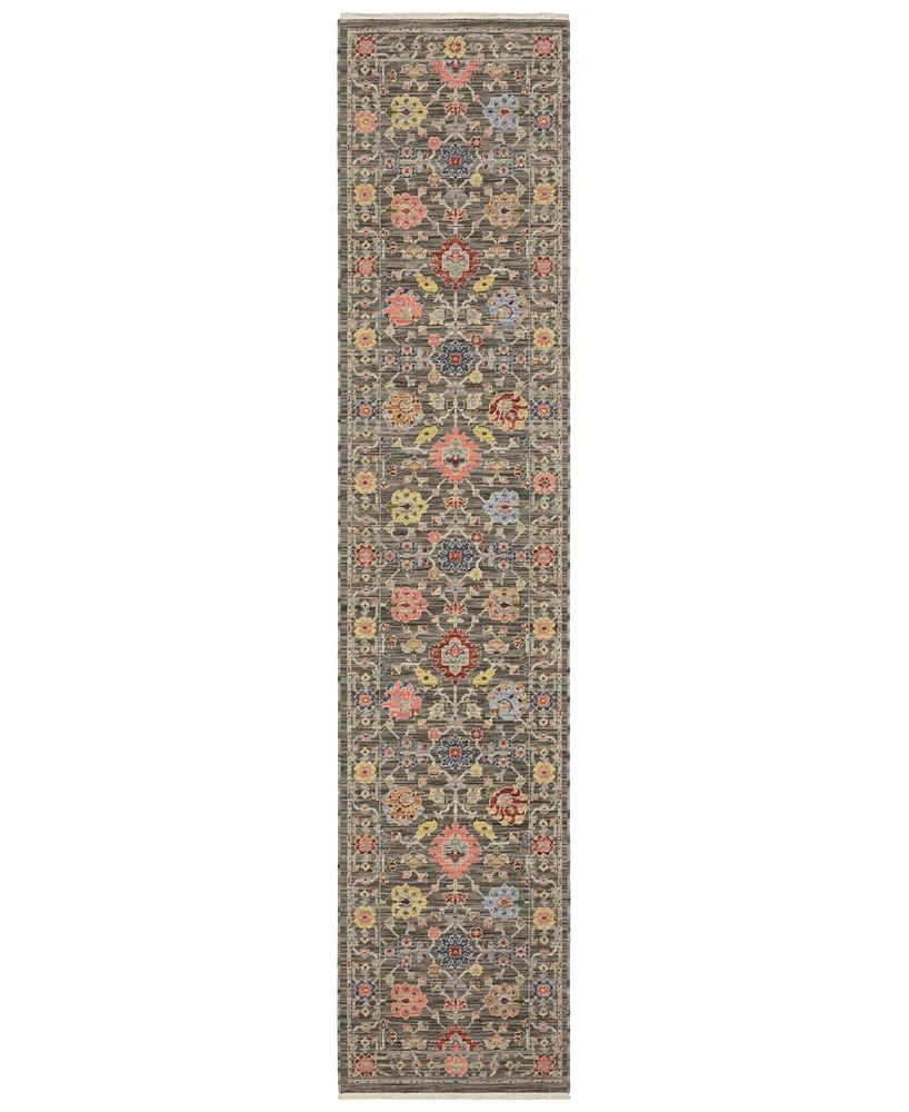 Oriental Weavers Lucca 093K1 2'6"x12' Runner Area Rug