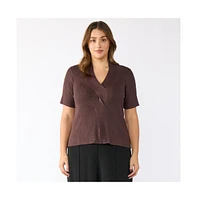 Barony Twist Front Sweater