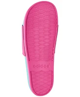 Adidas Men's Adilette Comfort Messi Slide Sandals from Finish Line