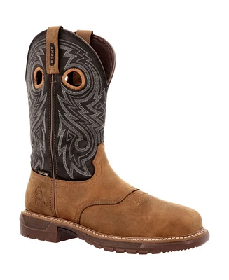 Rocky Men's Original Ride Flx Waterproof Composite Toe Western Boot