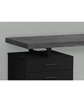 Sleek Computer Desk with Storage – Includes 3 Drawers for Organization